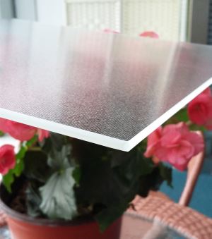 Ultra klart mønstret Solar Glass