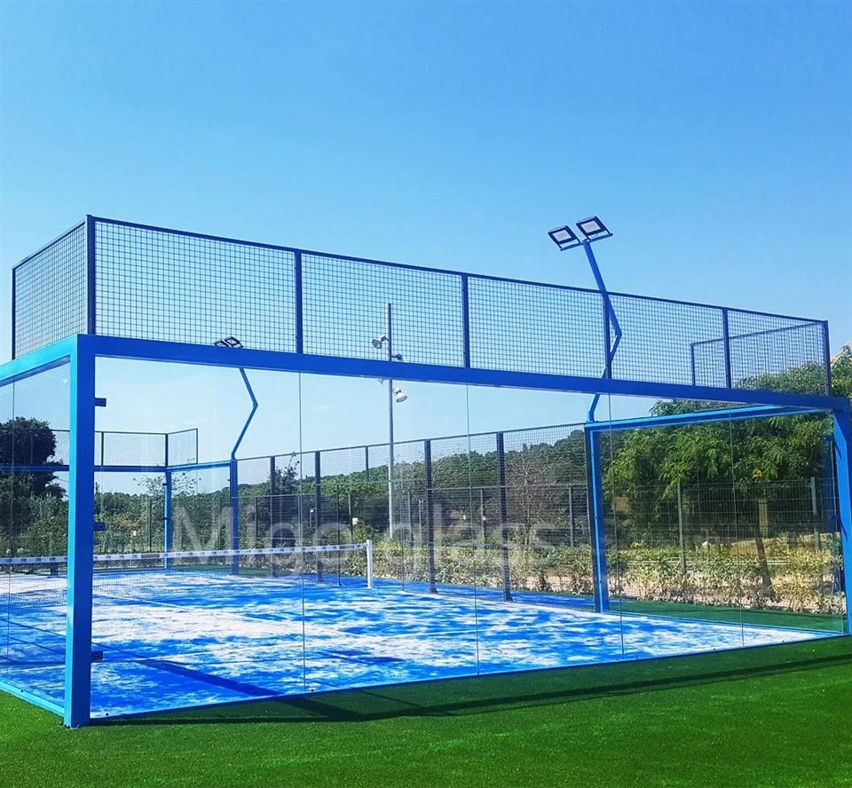 Padel Court lydisolerte glass