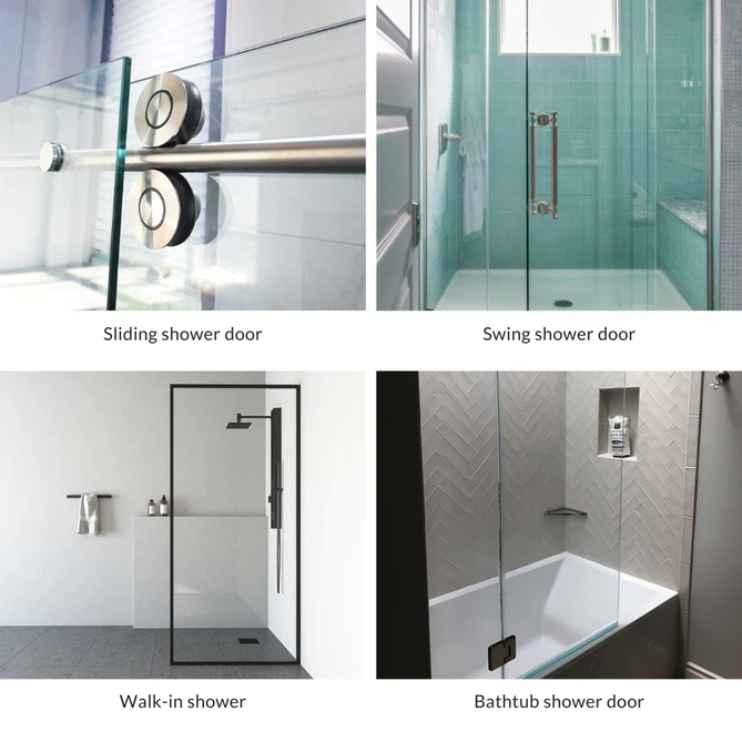 Tempered bathroom glass applications Tempered bathroom glass applications