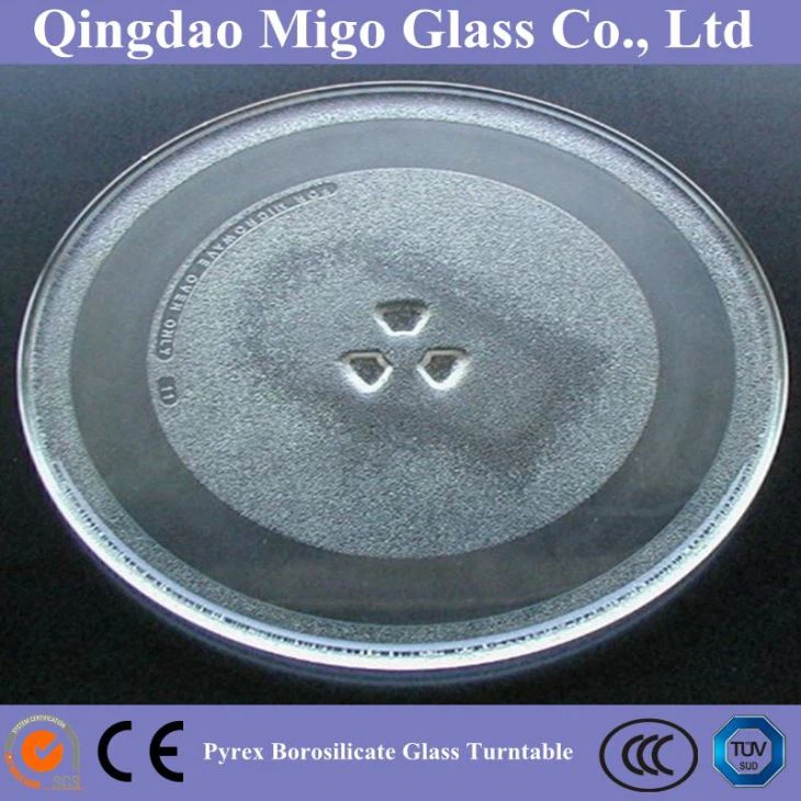 Pyrex Borosilicate mikrobølgeovn GlassTurntable Plate