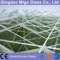 4mm Tempered drivhus Glass