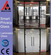 5mm + PDLC + 5mm magiske Smart Glass (slå av), Low-E Glass