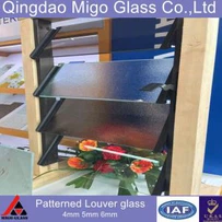 Teksturert lamellglass