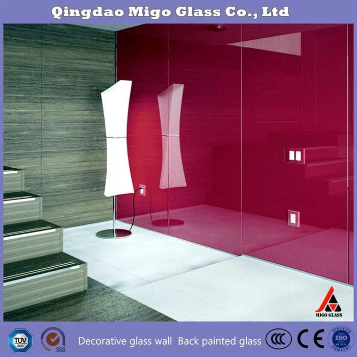 Back-painted Glass Decorative Wall