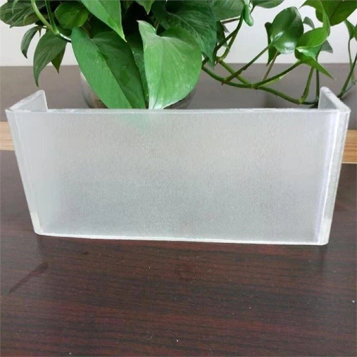 U Profile frosted Glass
