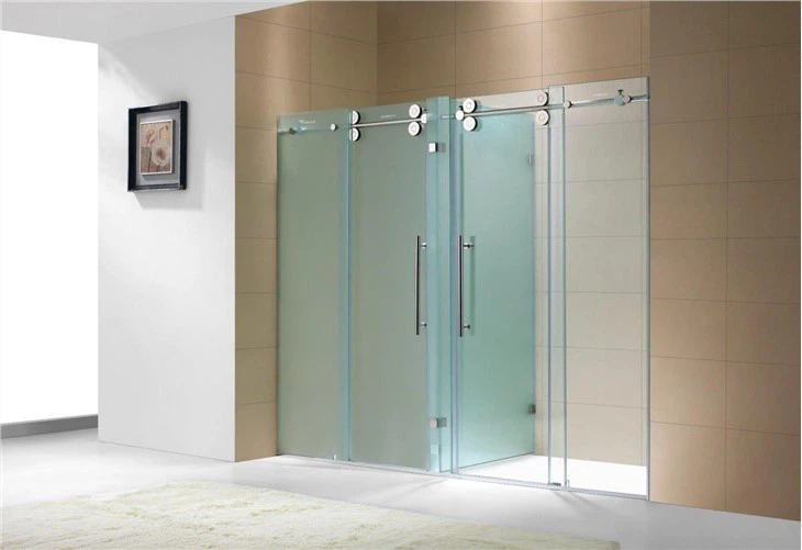 Acid Etching Shower Sliding Door