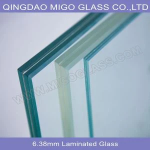 Rekkverk i laminert glass